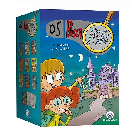 Box  com 10 Livros - Os Buscapistas - Editora Ciranda Cultural