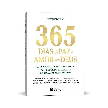 Livro 365 Dias de Paz e Amor com Deus - Devocional