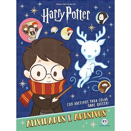 Livro de Atividades e Adesivos - Harry Potter - Ciranda Cultural