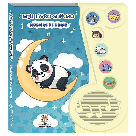 Meu Livro Sonoro - Músicas de Ninar - Blu Editora