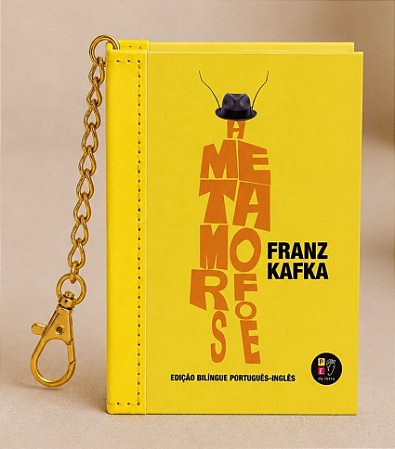 Livro Chaveiro - A Metamorfose - Franz Kafka (Book Charm)