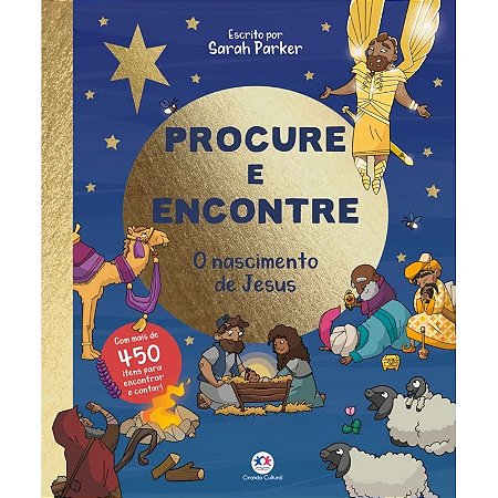 Livro Procure e Encontre - O Nascimento de Jesus - Editora Ciranda Cultural