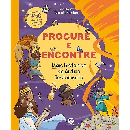 Livro Procure e Encontre - Mais Histórias do Antigo Testamento - Editora Ciranda Cultural