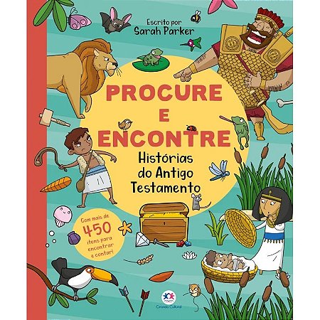 Livro Procure e Encontre - Histórias do Antigo Testamento - Editora Ciranda Cultural
