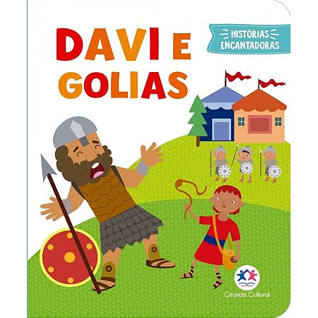 Livro Almofadado - Histórias Encantadoras: Davi e Golias - Ciranda Cultural
