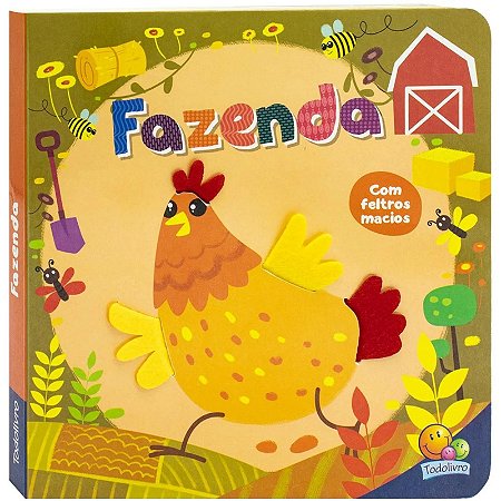 Livro Amiguinhos de Feltro: Fazenda - Editora Todolivro