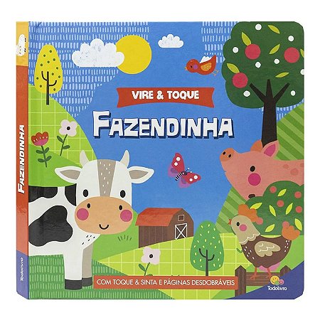Livro Vire & Toque: Fazendinha - Editora Todolivro