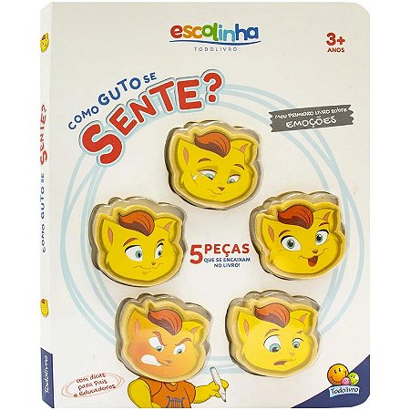 Livro Escolinha: Como Guto se Sente? - Editora Todolivro