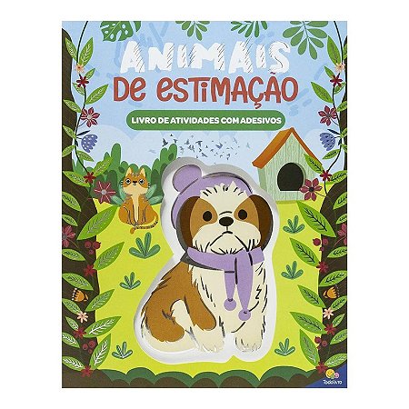 Livro Diversão & Adesivos: Animais de Estimação - Editora Todolivro