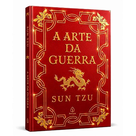 Livro A Arte da Guerra - Sun Tzu - Capa Dura Almofadada