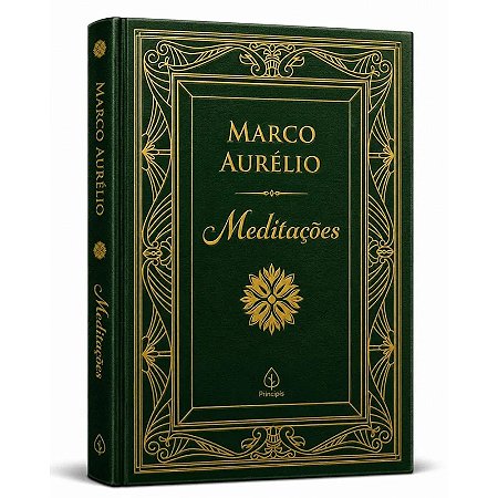 Livro Meditações - Marco Aurélio - Capa Dura Almofadada