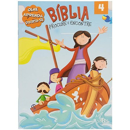 Livro Procure e Encontre: Bíblia - Livro 4 - Editora Todolivro