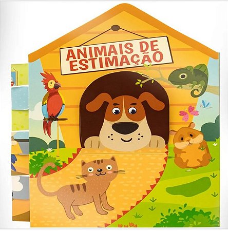 Livrinho 3D: Animais de Estimação - Editora Todolivro