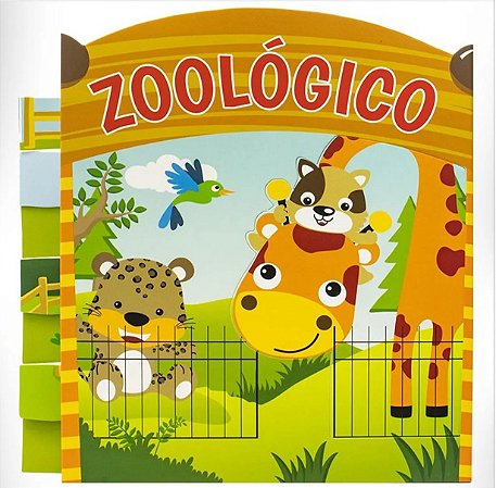 Livrinho 3D: Zoológico - Editora Todolivro
