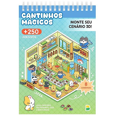 Livro Pequeno Mundo 3D: Cantinhos Mágicos - Editora Todolivro