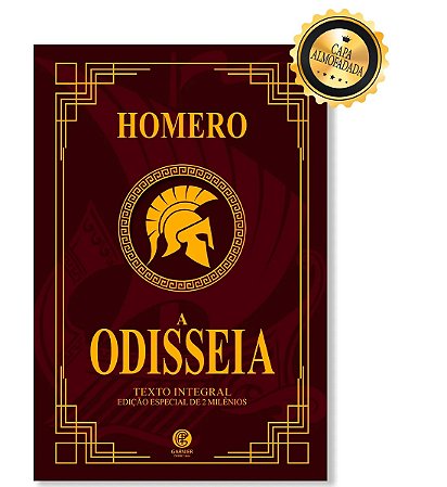 Livro A Odisseia - Homero - Série Ouro - Editora Garnier