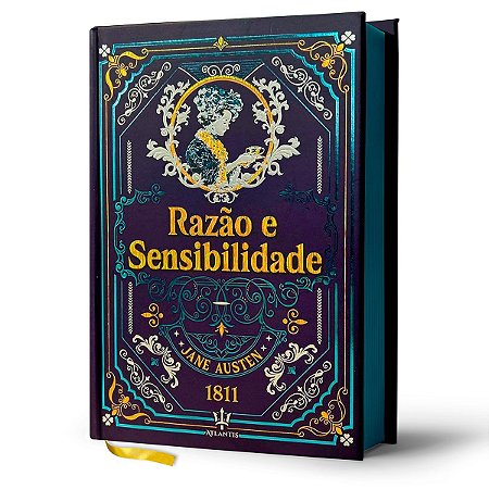 Livro Razão e Sensibilidade - Edição de Luxo - Capa Dura - Atlantis Editora