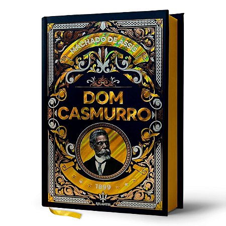 Livro Dom Casmurro - Edição de Luxo - Capa Dura - Atlantis Editora