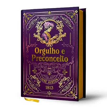Livro Orgulho e Preconceito - Edição de Luxo - Capa Dura - Atlantis Editora