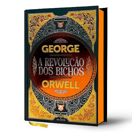 Livro A Revolução dos Bichos - Edição de Luxo - Capa Dura - Atlantis Editora