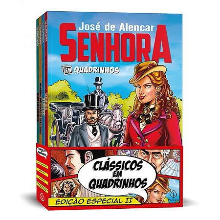 Kit com 4 Livros - Clássicos em Quadrinhos II - Editora Principis