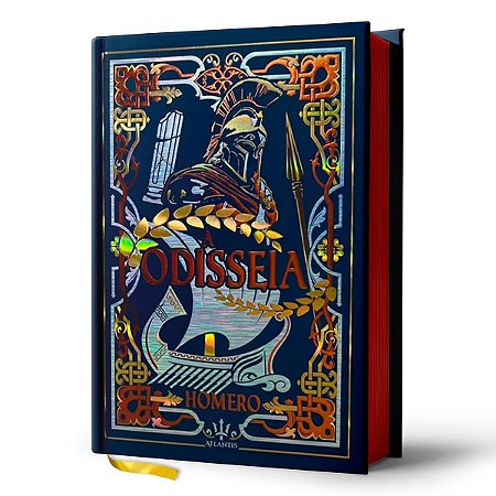 Livro A Odisseia - Edição de Luxo - Capa Dura - Atlantis Editora