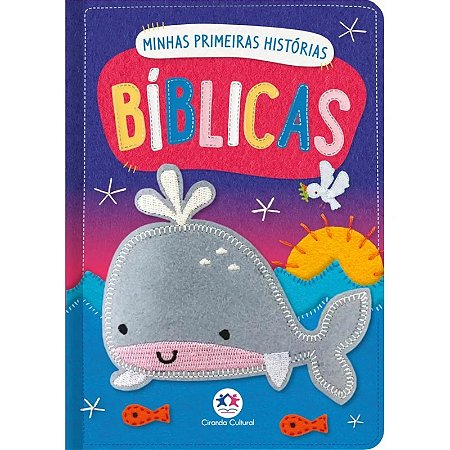 Livro Almofadado - Minhas Primeiras Histórias Bíblicas - Editora Ciranda Cultural