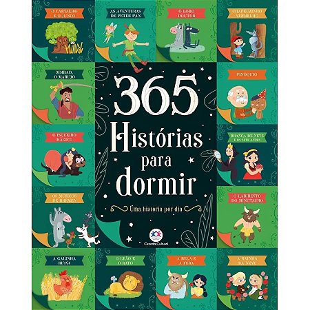 Livro Almofadado - 365 Histórias Para Dormir - Editora Ciranda Cultural