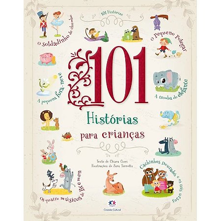 Livro Almofadado - 101 Histórias para Crianças - Editora Ciranda Cultural