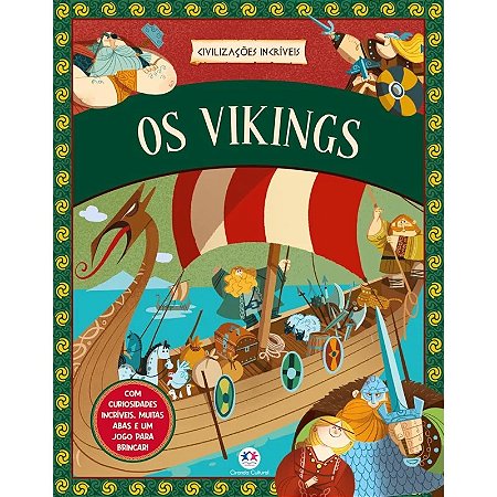 Livro Civilizações Incríveis: Os Vikings - Editora Ciranda Cultural