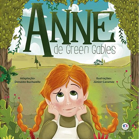 Livro Literatura Infantil - Anne de Green Gables -  Adaptado - Ciranda na Escola