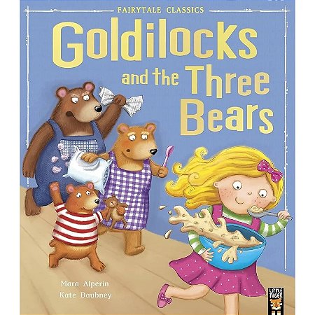 Livro Literatura Infantil - Goldilocks and The Three Bears - em inglês