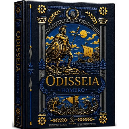 Livro Odisseia - Edição Supreme Capa Dura com Alto Relevo