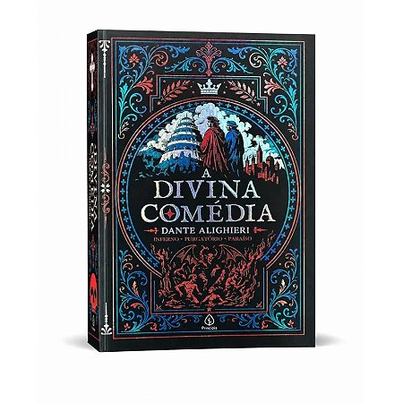 Livro A Divina Comédia - Edição Supreme - Livro Capa Dura com Relevo