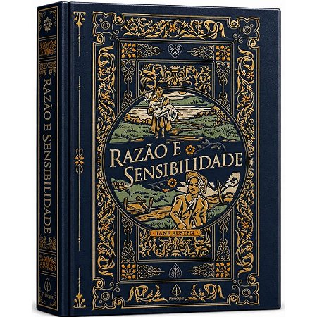 Livro Razão e Sensibilidade - Edição Supreme Capa Dura com Alto Relevo