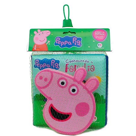 Livro de Banho - Minha Esponjinha: Peppa Pig - Editora Ciranda Cultural