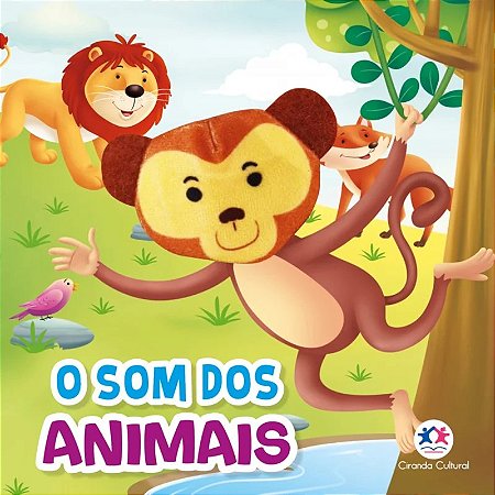 Livro com Dedoche - O Som dos Animais - Editora Ciranda Cultural