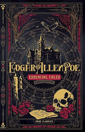 Livro Edgar Allan Poe - Essential Tales - Edição Importada em Inglês - Capa Dura com Relevo