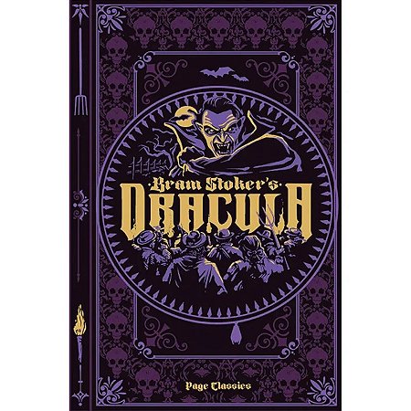 Livro Dracula - Edição Importada em Inglês - Capa Dura com Relevo