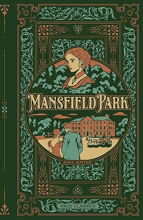 Livro Mansfield Park - Edição Importada em Inglês - Capa Dura com Relevo