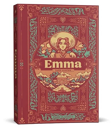 Livro Emma - Edição Importada em Inglês - Capa Dura com Relevo