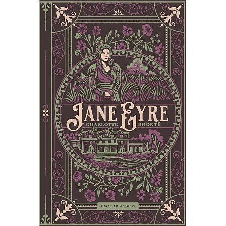 Livro Jane Eyre - Edição Importada em Inglês - Capa Dura com Relevo