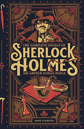 Livro Sherlock Holmes - Edição Importada em Inglês - Capa Dura com Relevo
