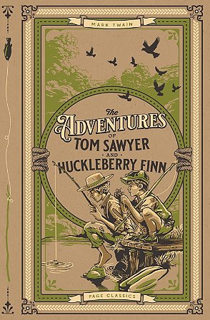 Livro The Adventures of Tom Sawyer - Edição Importada em Inglês - Capa Dura com Relevo