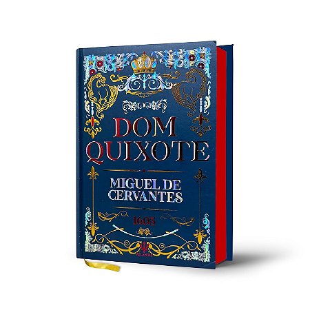 Livro Dom Quixote - Edição de Luxo - Capa Dura - Atlantis Editora