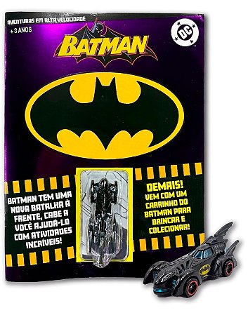 Livro Batman: Aventuras em Alta Velocidade - Vol. 06 - Com Carrinho - Online Editora