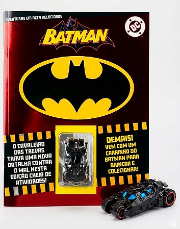 Livro Batman: Aventuras em Alta Velocidade Vol. 02 - Com Carrinho - Online Editora