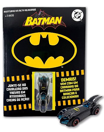 Livro Batman: Aventuras em Alta Velocidade Vol. 01 - Com Carrinho - Online Editora