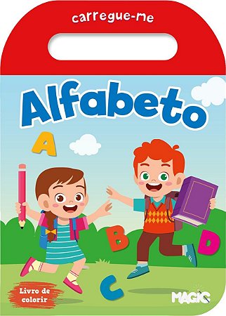 Livro Carregue-me: Alfabeto Para Colorir - Magic Kids
