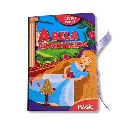 Livro Pop-Up - A Bela Adormecida - Magic Kids